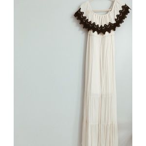 Black & White Maxi Dress